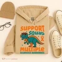 Support Squad Multiple Sclerosis Awareness Hoodie thumb 4