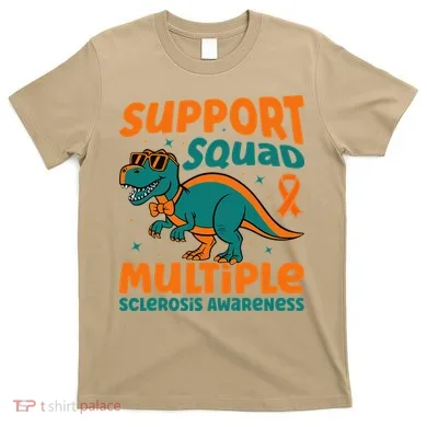 Support Squad Multiple Sclerosis Awareness T-Shirt
