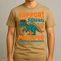 Support Squad Multiple Sclerosis Awareness T-Shirt thumb 3