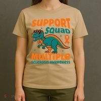 Support Squad Multiple Sclerosis Awareness T-Shirt thumb 4