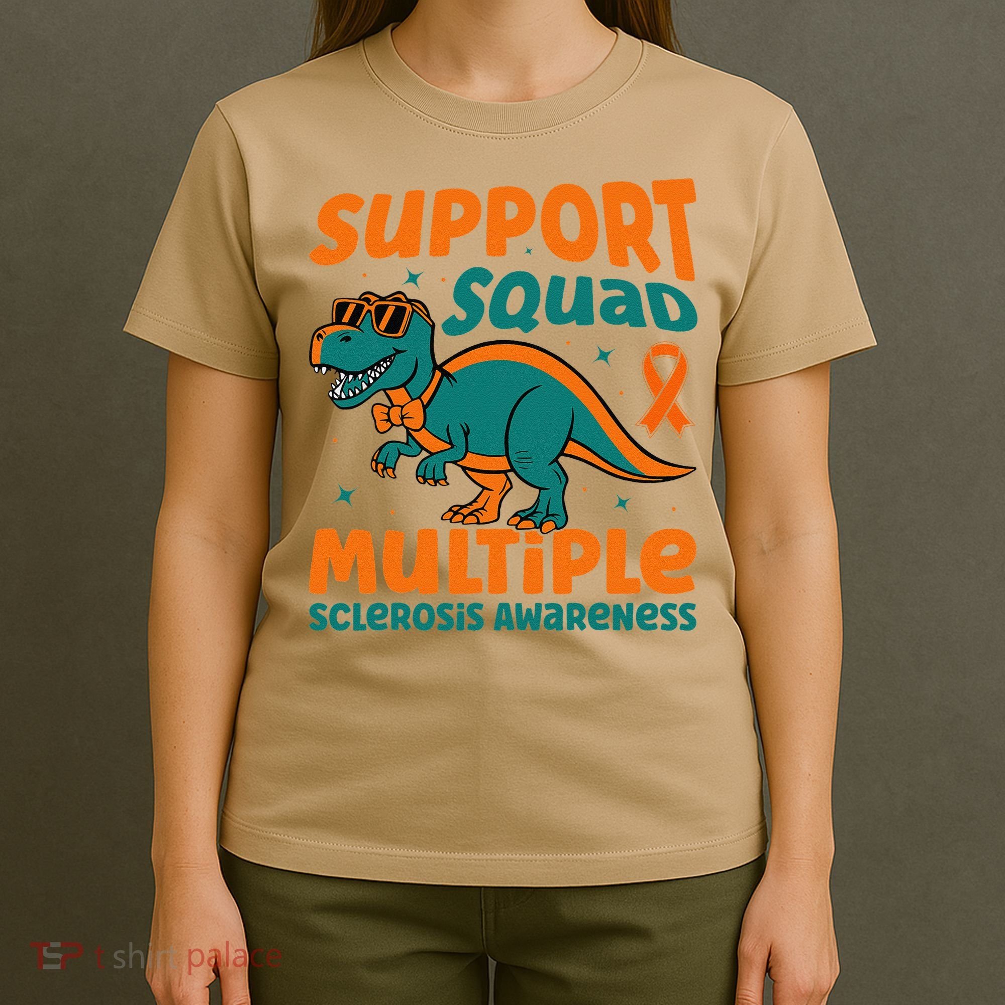 Support Squad Multiple Sclerosis Awareness T-Shirt
