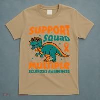 Support Squad Multiple Sclerosis Awareness T-Shirt thumb 5