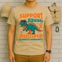 Support Squad Multiple Sclerosis Awareness T-Shirt thumb 6
