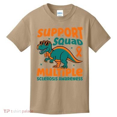 Support Squad Multiple Sclerosis Awareness Kids T-Shirt