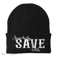 Somebody Save Me Country Music Beanie thumb 0