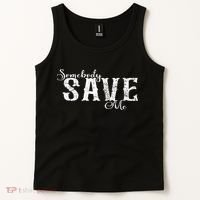 Somebody Save Me Country Music Tank Top thumb 2