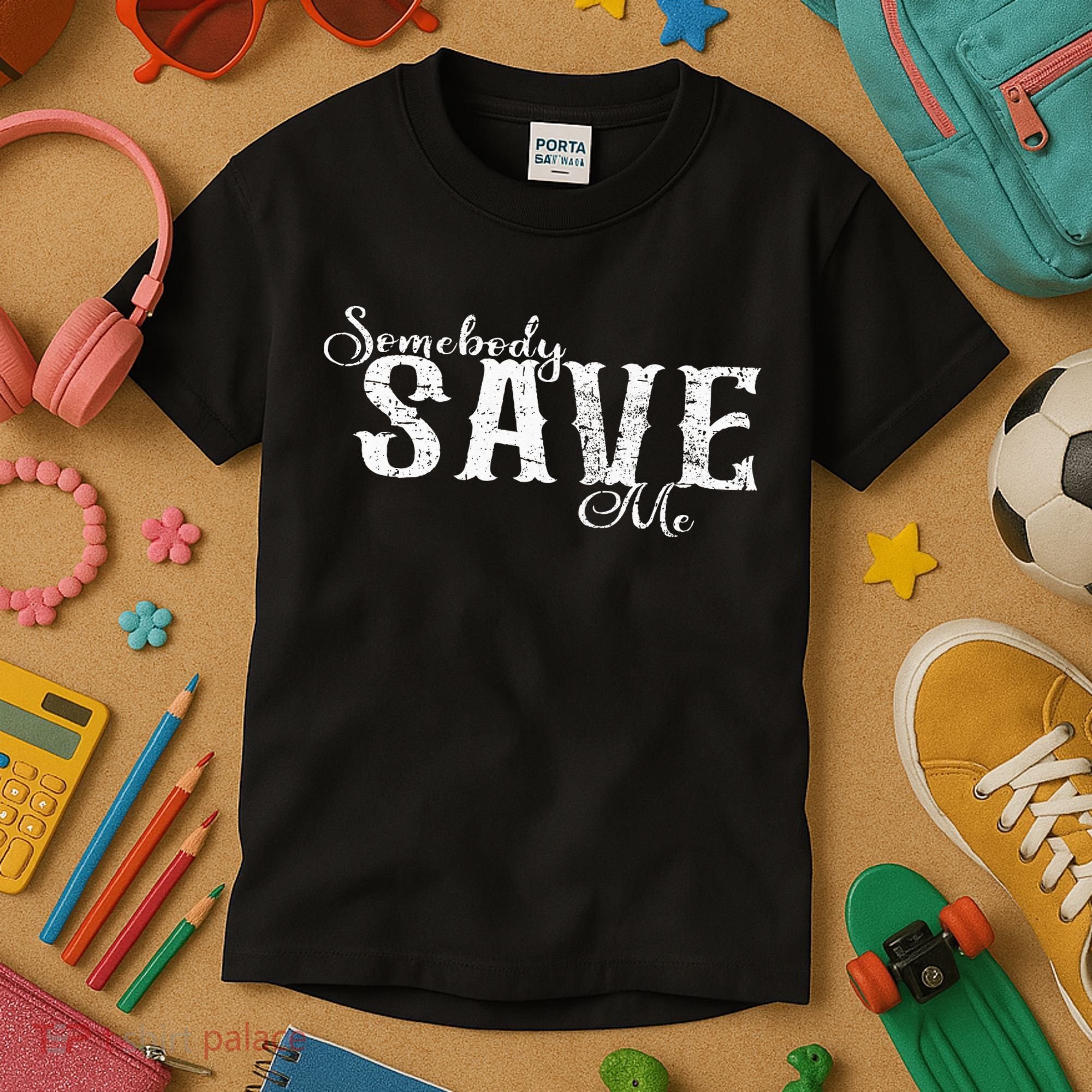 Somebody Save Me Country Music Kids T-Shirt