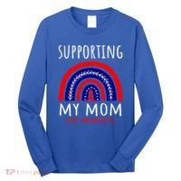 Support Squad Mom Chd Awareness Products Rainbow Graphic Great Gift Long Sleeve Shirt thumb 0