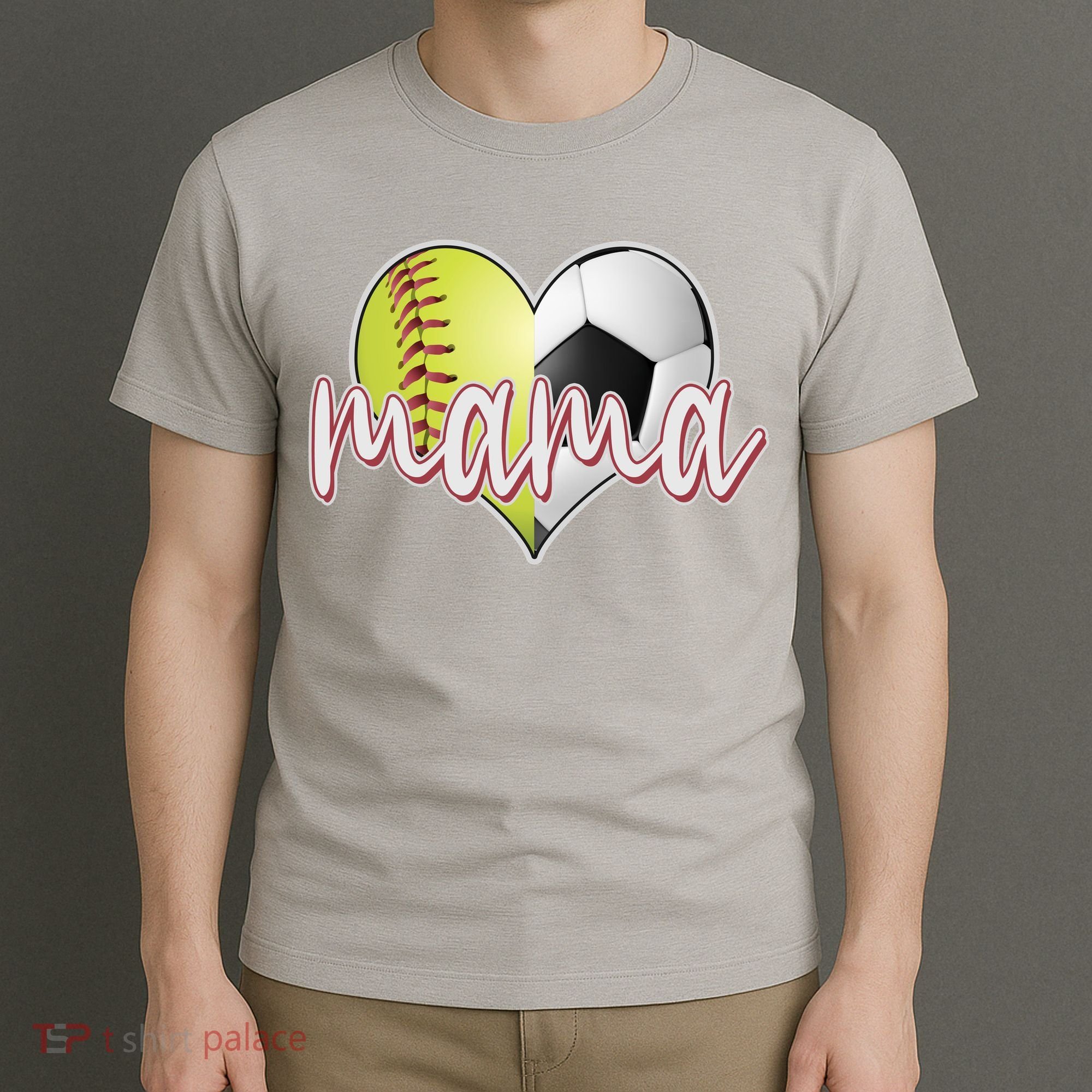 Softball Soccer Mama Sports Fan T-Shirt