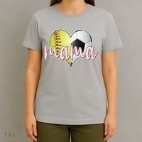 Softball Soccer Mama Sports Fan T-Shirt thumb 4