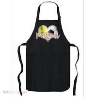 Softball Soccer Mama Sports Fan Apron thumb 0