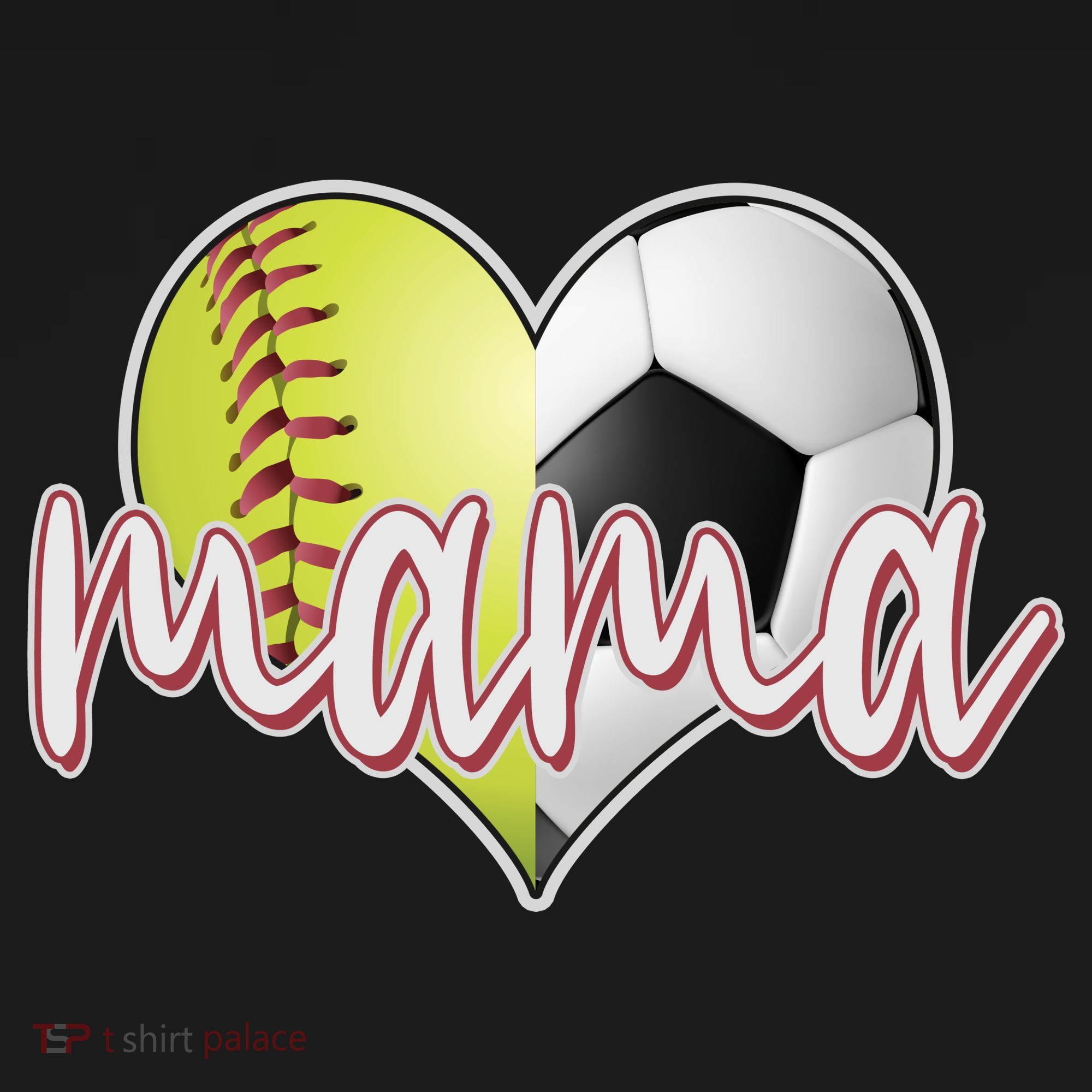 Softball Soccer Mama Sports Fan Women's Tank Top