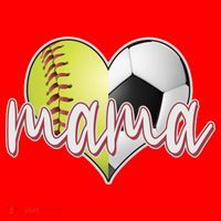 Softball Soccer Mama Sports Fan Santa Hat thumb 1