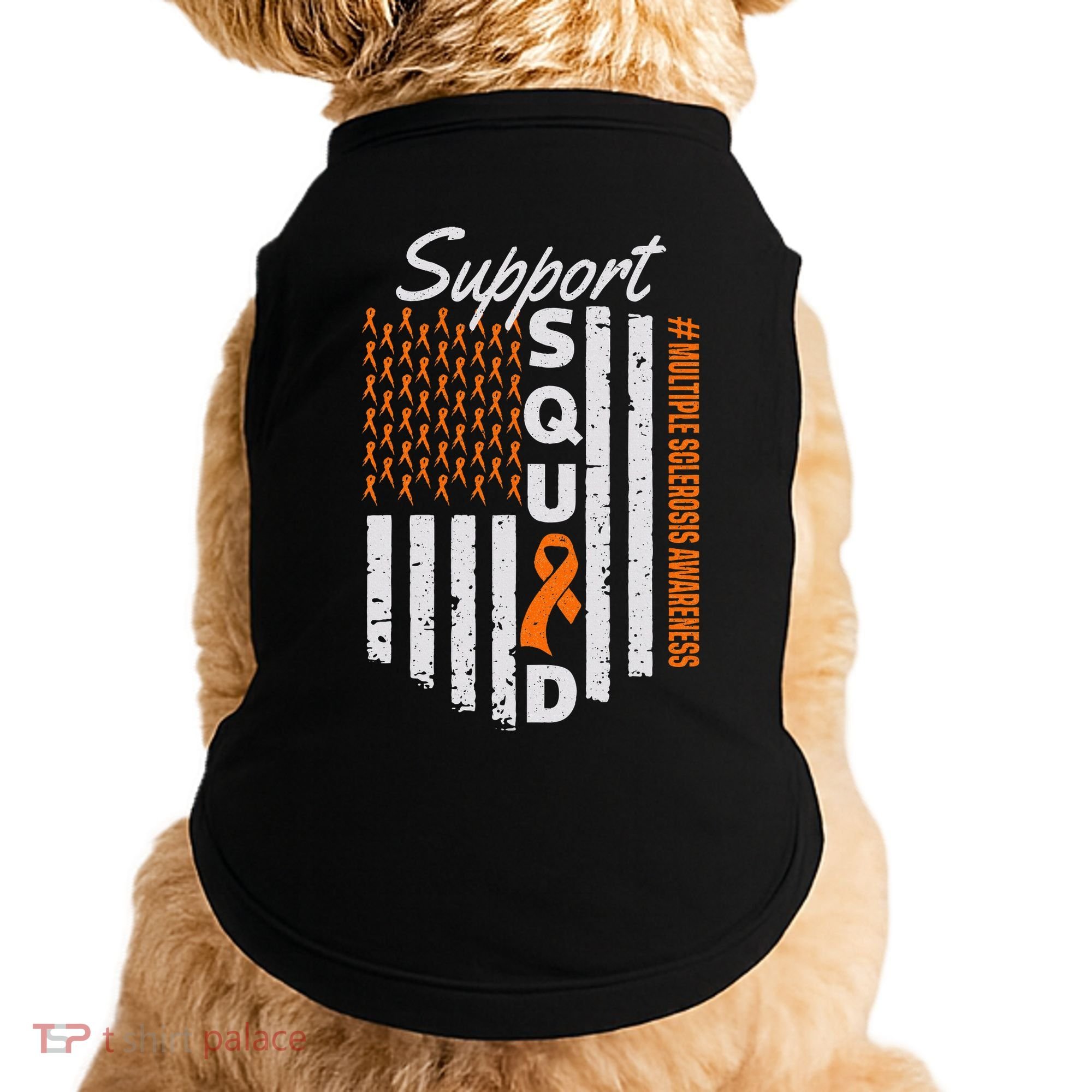 Support Squad Multiple Sclerosis Awareness Ms Awareness Doggie Tank