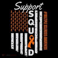 Support Squad Multiple Sclerosis Awareness Ms Awareness Doggie Tank thumb 4