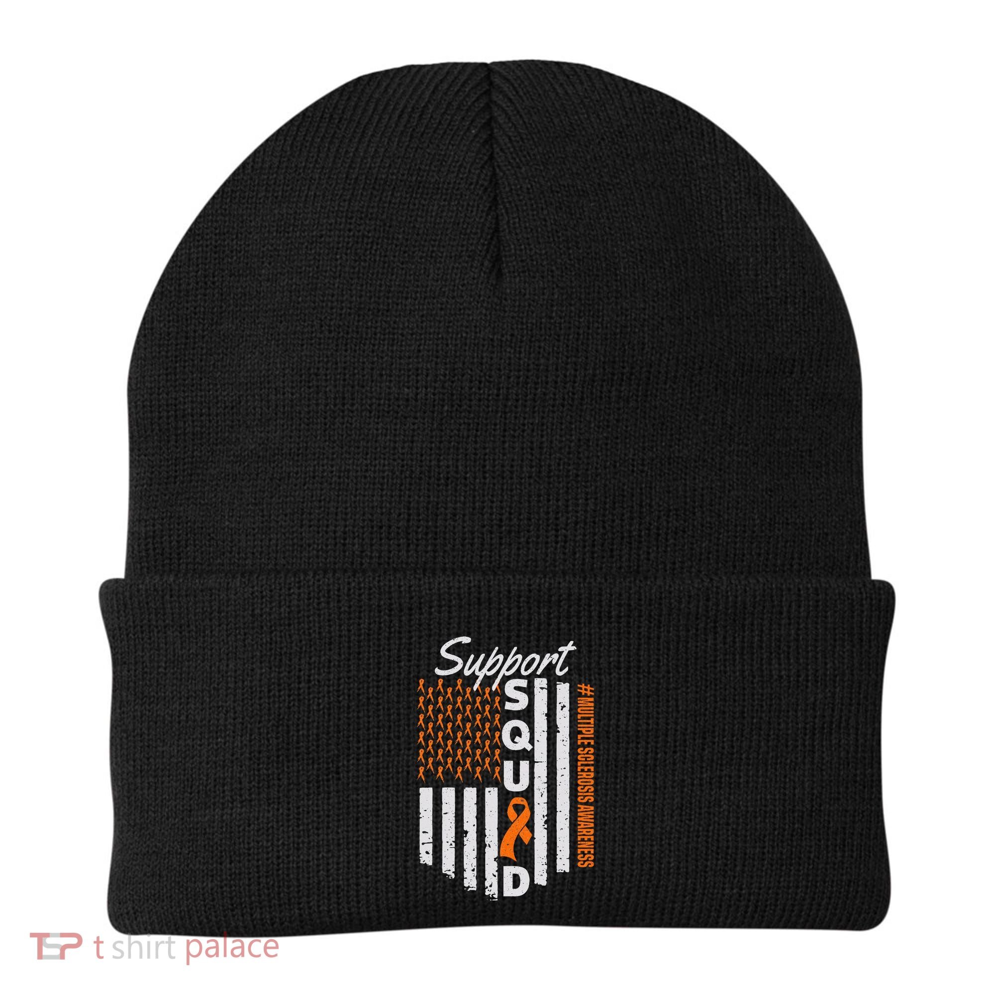 Support Squad Multiple Sclerosis Awareness Ms Awareness Beanie