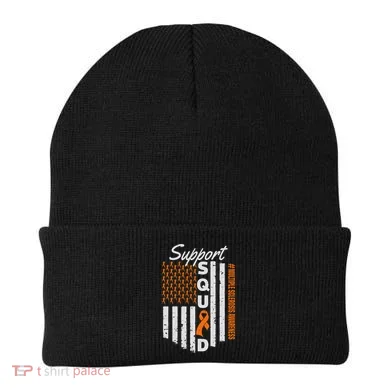 Support Squad Multiple Sclerosis Awareness Ms Awareness Beanie
