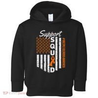 Support Squad Multiple Sclerosis Awareness Ms Awareness Toddler Hoodie thumb 0