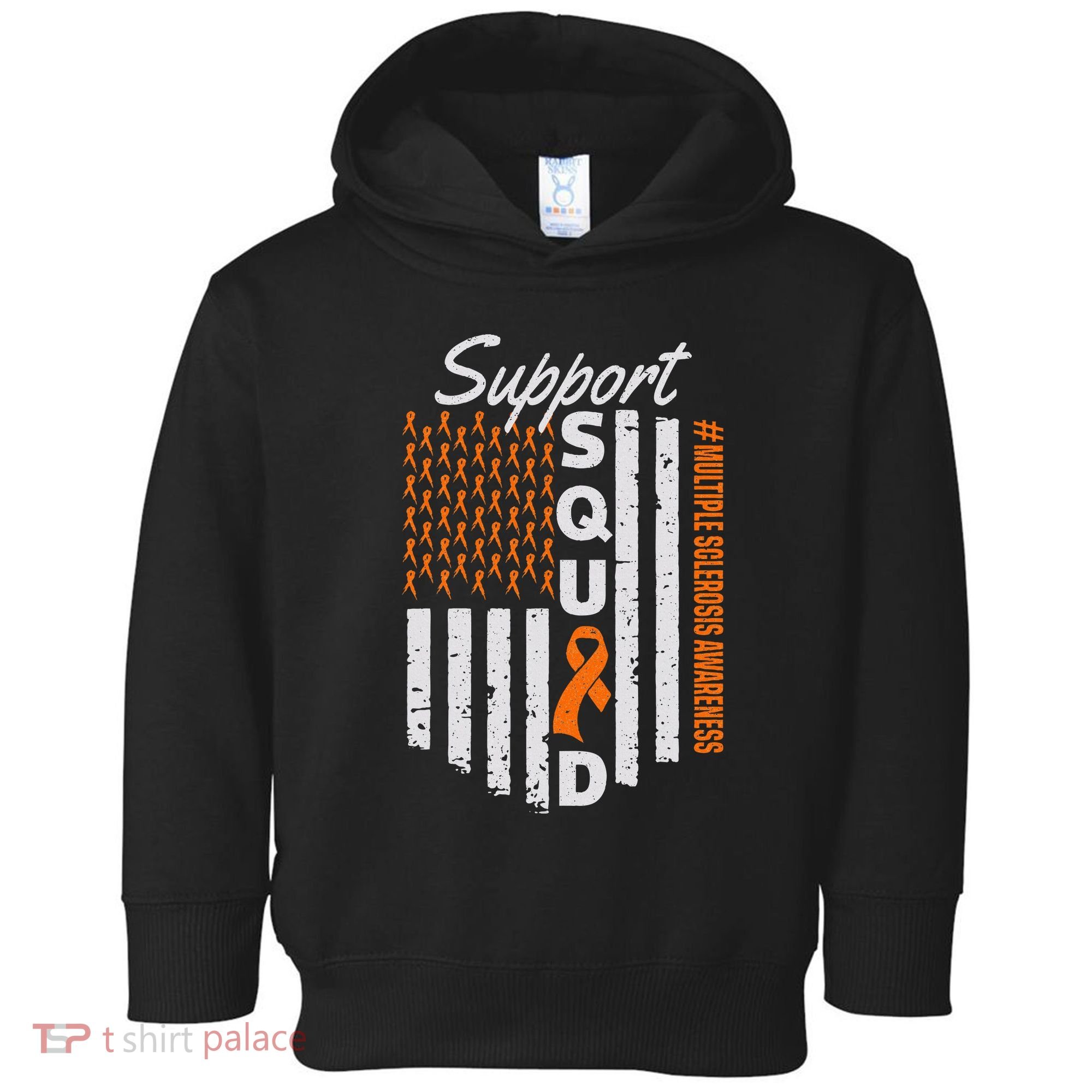 Support Squad Multiple Sclerosis Awareness Ms Awareness Toddler Hoodie