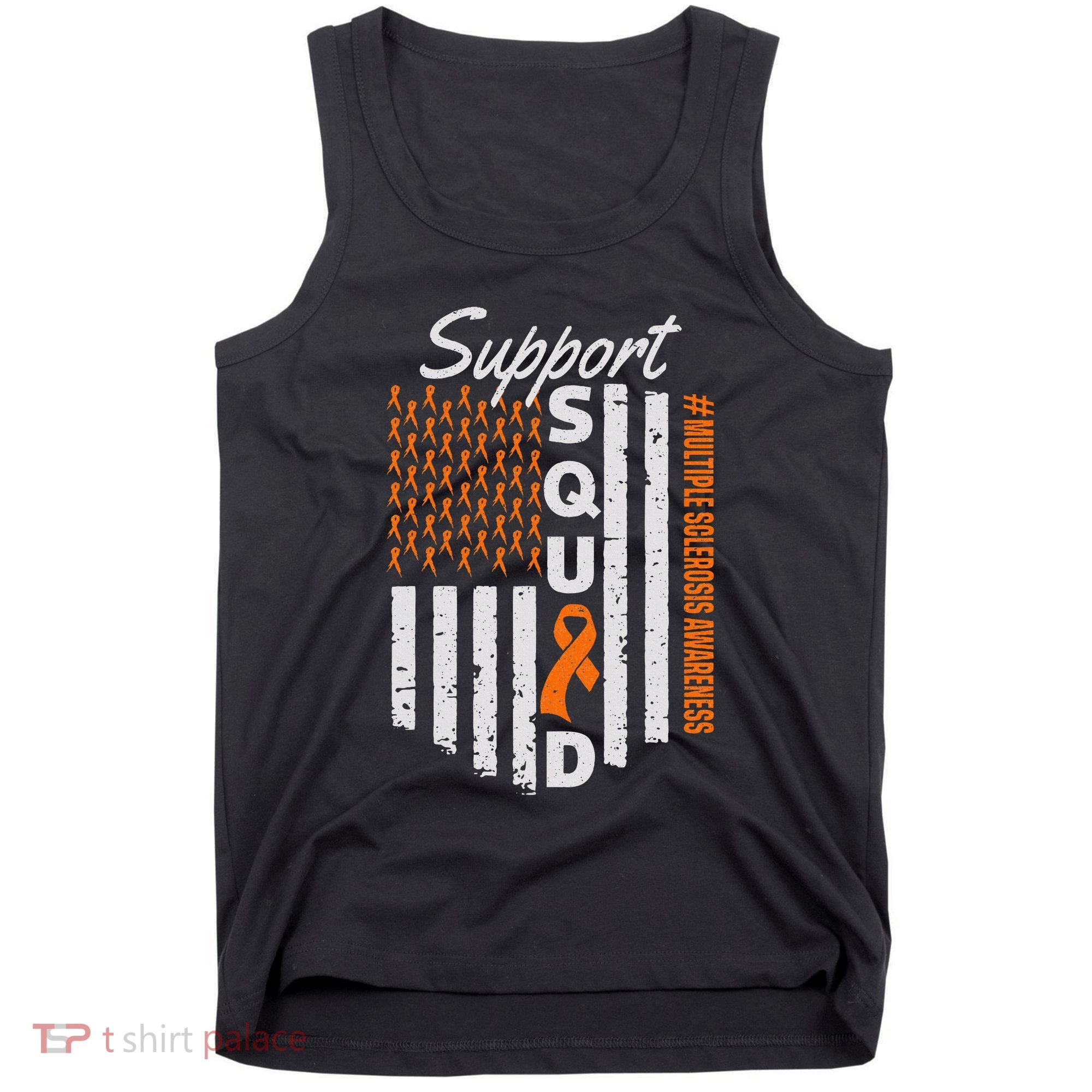 Support Squad Multiple Sclerosis Awareness Ms Awareness Tank Top