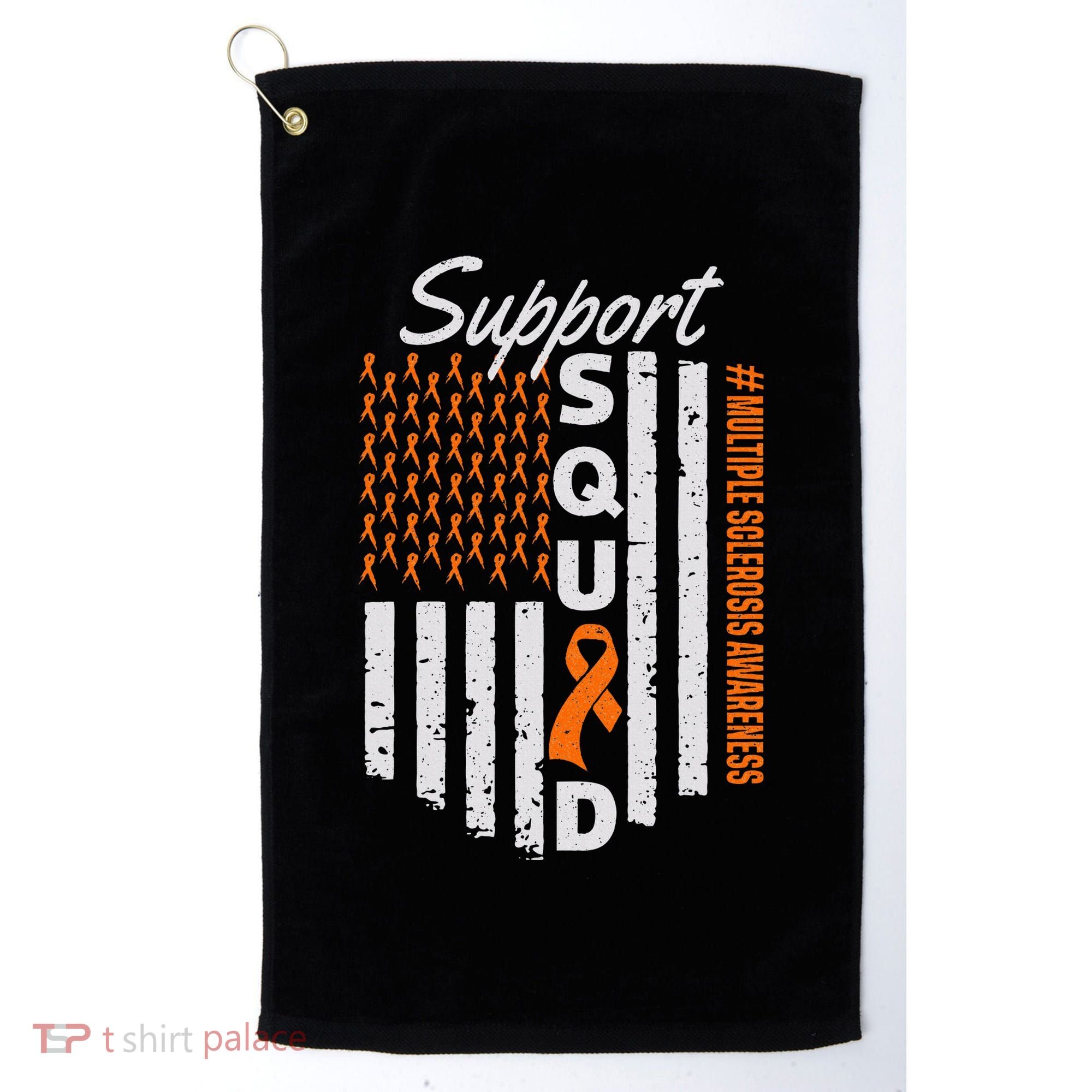 Support Squad Multiple Sclerosis Awareness Ms Awareness Golf Towel