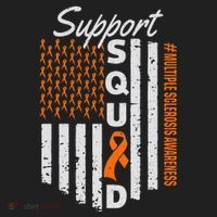 Support Squad Multiple Sclerosis Awareness Ms Awareness Golf Towel thumb 3