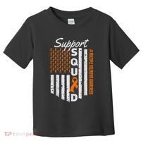 Support Squad Multiple Sclerosis Awareness Ms Awareness Toddler T-Shirt thumb 0