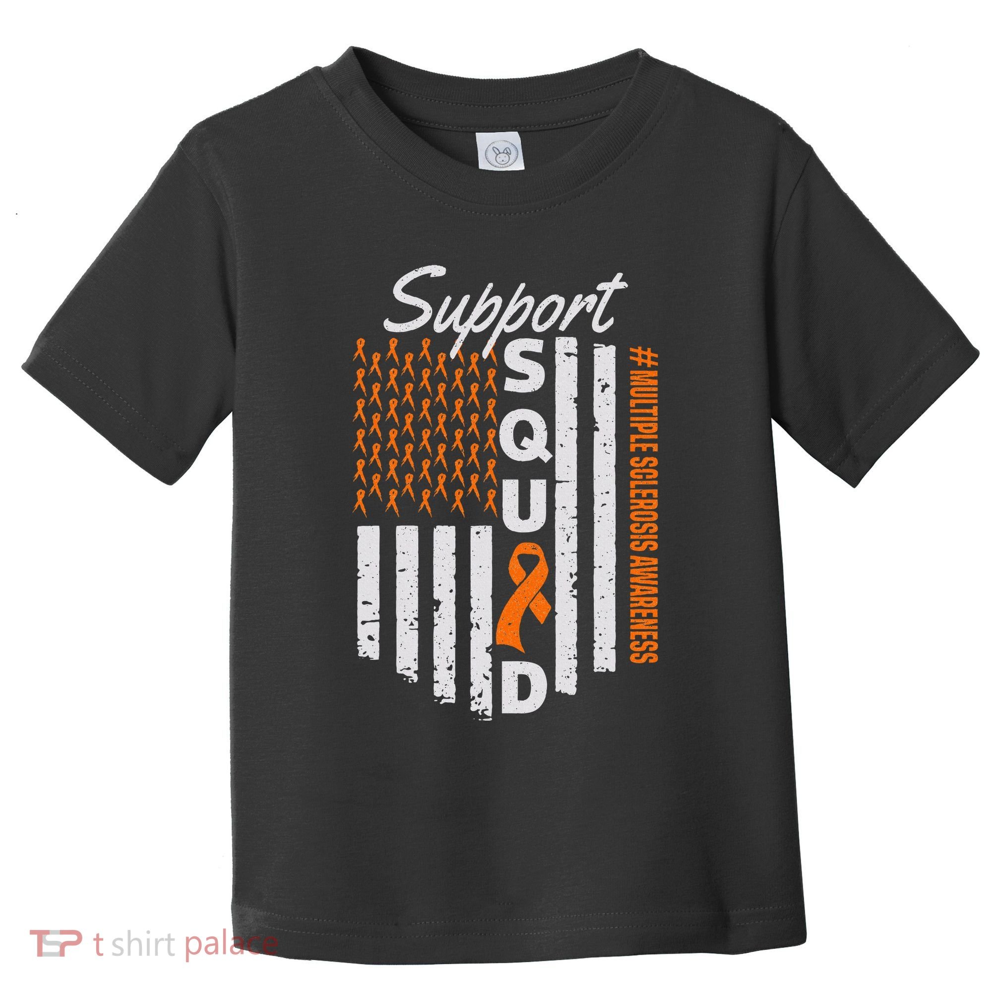 Support Squad Multiple Sclerosis Awareness Ms Awareness Toddler T-Shirt