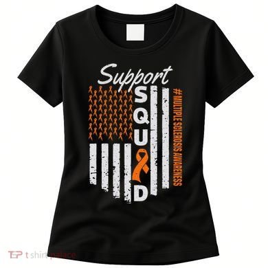 Support Squad Multiple Sclerosis Awareness Ms Awareness Women's T-Shirt