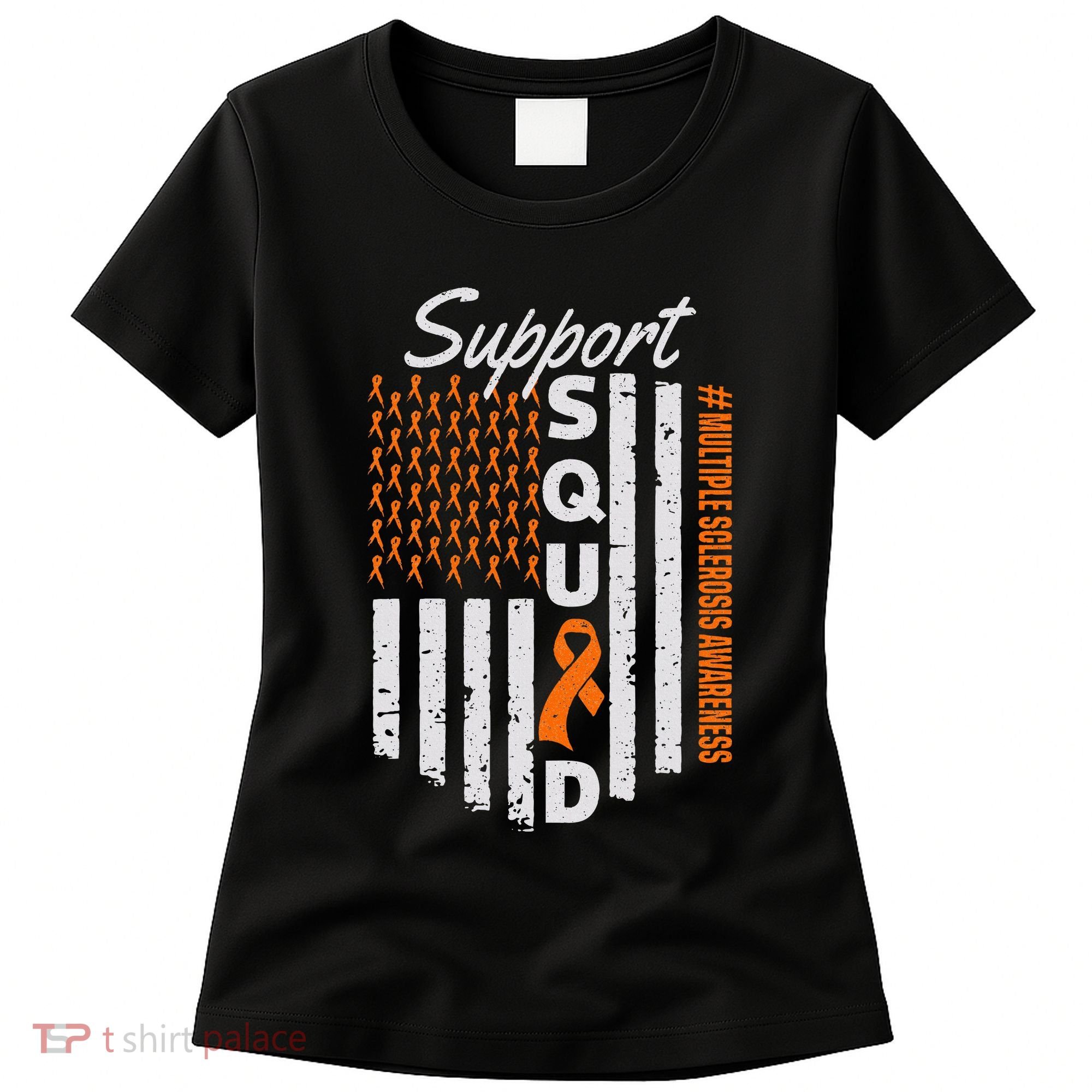 Support Squad Multiple Sclerosis Awareness Ms Awareness Women's T-Shirt