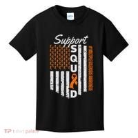 Support Squad Multiple Sclerosis Awareness Ms Awareness Kids T-Shirt thumb 0