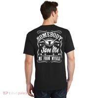 Somebody Save Me From Myself Country Music Front & Back T-Shirt thumb 1