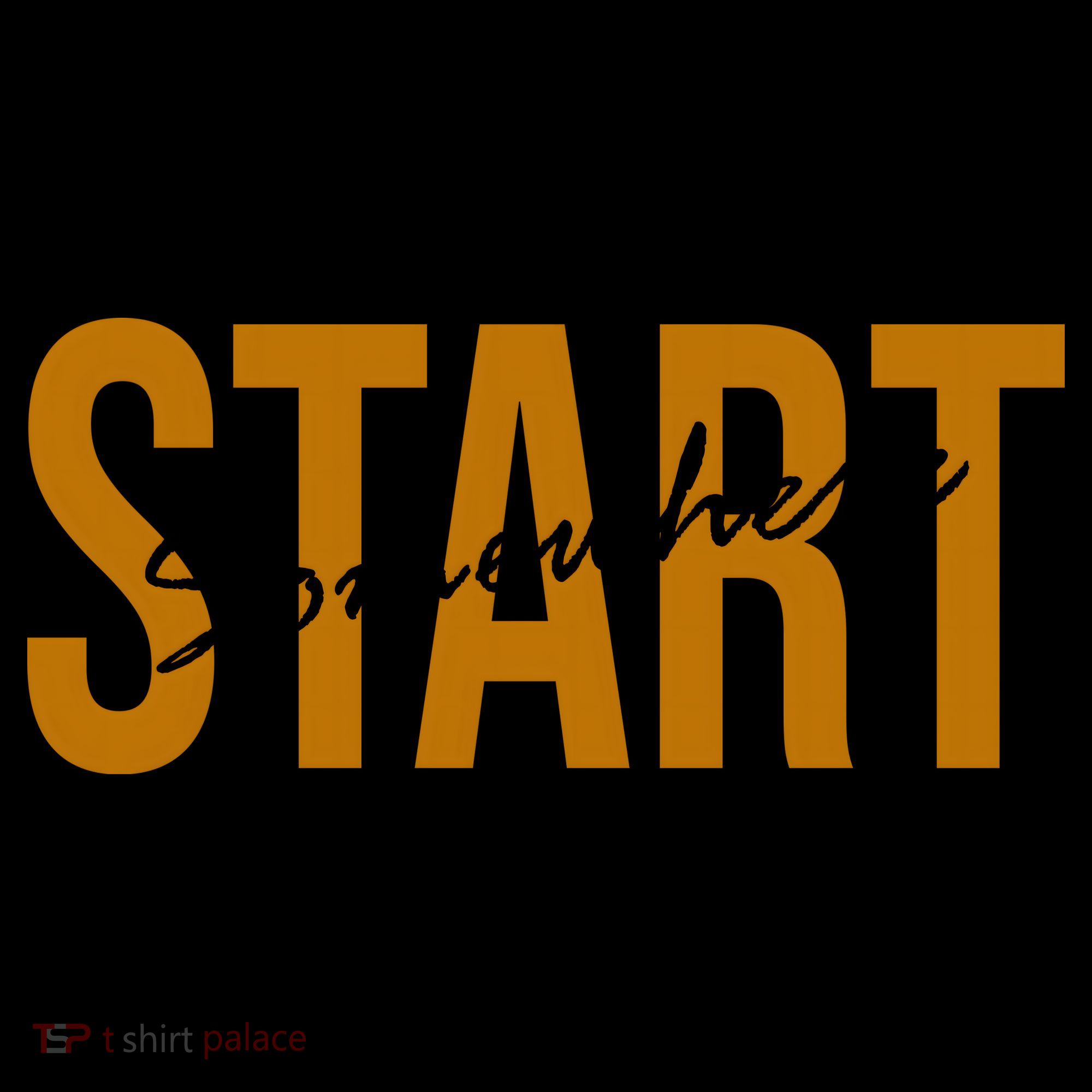 Start Somewhere Motivation Quote Coffee Mug