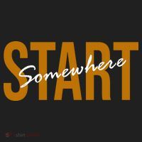 Start Somewhere Motivation Quote Tumbler thumb 3