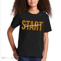 Start Somewhere Motivation Quote Kids T-Shirt thumb 2