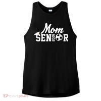 Senior Soccer Mom 2026 Class Of 26 Graduate Ladies PosiCharge Tri-Blend Wicking Tank thumb 0
