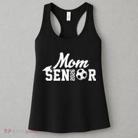 Senior Soccer Mom 2026 Class Of 26 Graduate Women's Tank Top thumb 3