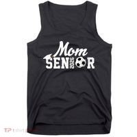 Senior Soccer Mom 2026 Class Of 26 Graduate Tank Top thumb 0
