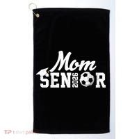 Senior Soccer Mom 2026 Class Of 26 Graduate Golf Towel thumb 0