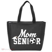Senior Soccer Mom 2026 Class Of 26 Graduate Tote Bag thumb 0