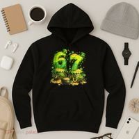 Six Seven Meme 67 St Patricks Day Shamrock Hoodie thumb 3