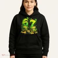 Six Seven Meme 67 St Patricks Day Shamrock Hoodie thumb 5