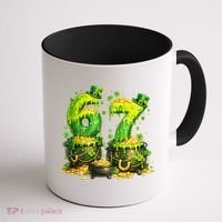 Six Seven Meme 67 St Patricks Day Shamrock Coffee Mug thumb 1