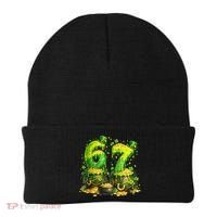 Six Seven Meme 67 St Patricks Day Shamrock Beanie thumb 0