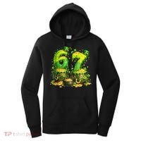 Six Seven Meme 67 St Patricks Day Shamrock Women's Hoodie thumb 0