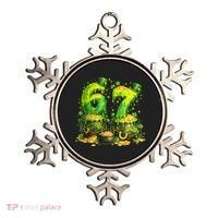 Six Seven Meme 67 St Patricks Day Shamrock Ornament thumb 0