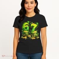 Six Seven Meme 67 St Patricks Day Shamrock Women's T-Shirt thumb 4