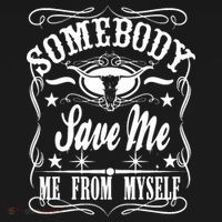 Somebody Save Me From Myself Country Music Women's Hoodie thumb 2