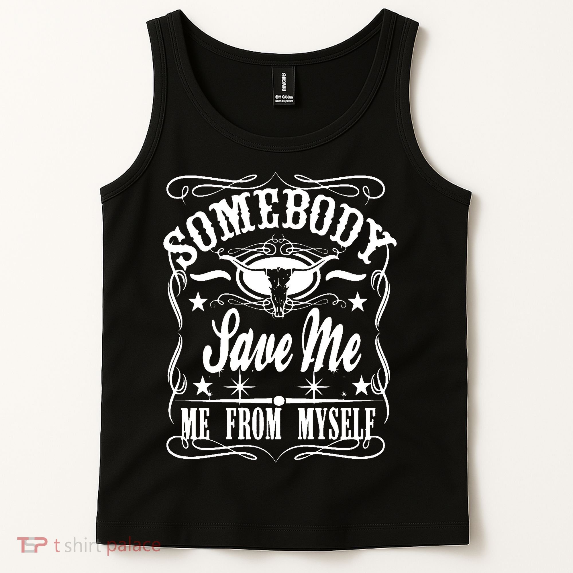 Somebody Save Me From Myself Country Music Tank Top