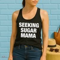 Seeking Sugar Mama Mother's Day Funny Women's Tank Top thumb 2